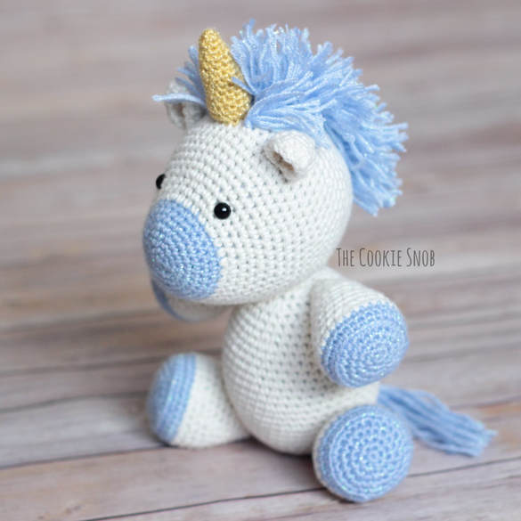 PATTERN Blue Unicorn PATTERN Crochet Unicorn Available just EnglishSpanish