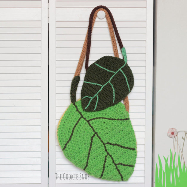 Spring Blog Hop: Leaf Bag - The Cookie Snob