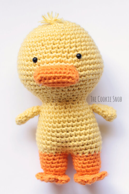 Derek the Duck Free Crochet Pattern