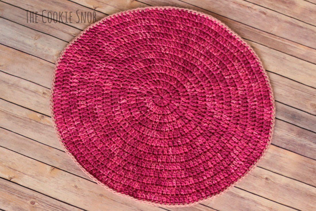 Circle Time Rug Free Crochet Pattern