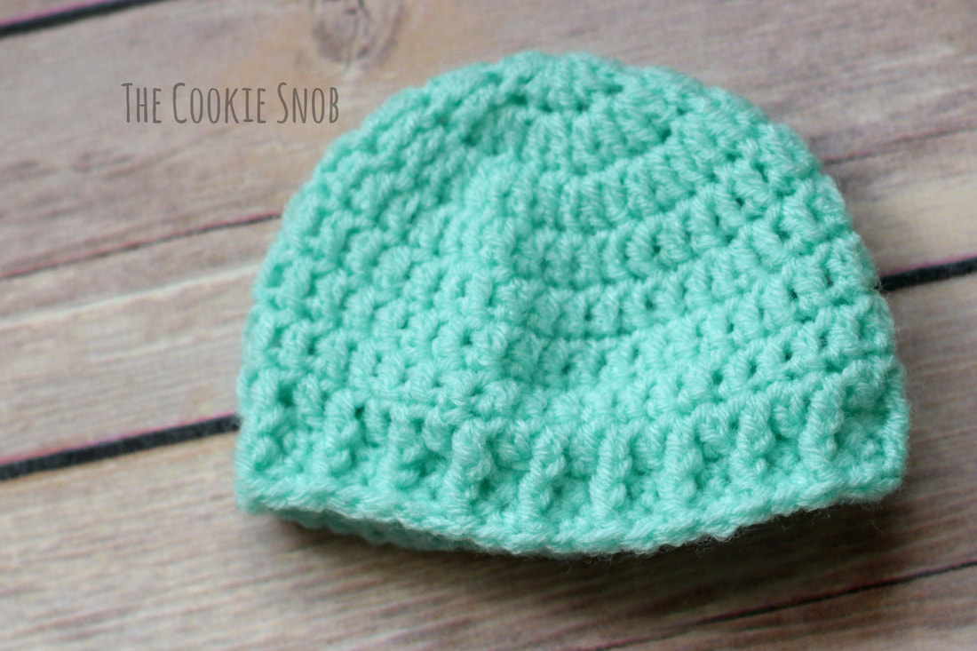 single crochet preemie hat