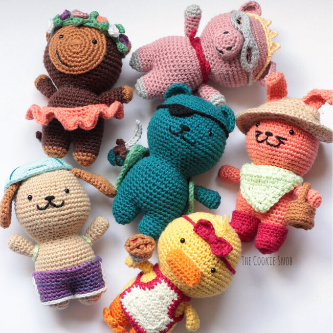 Cookie Pal Accessories Free Crochet Patterns