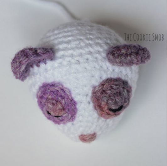 Snuggly Panda Lovey Free Crochet Pattern