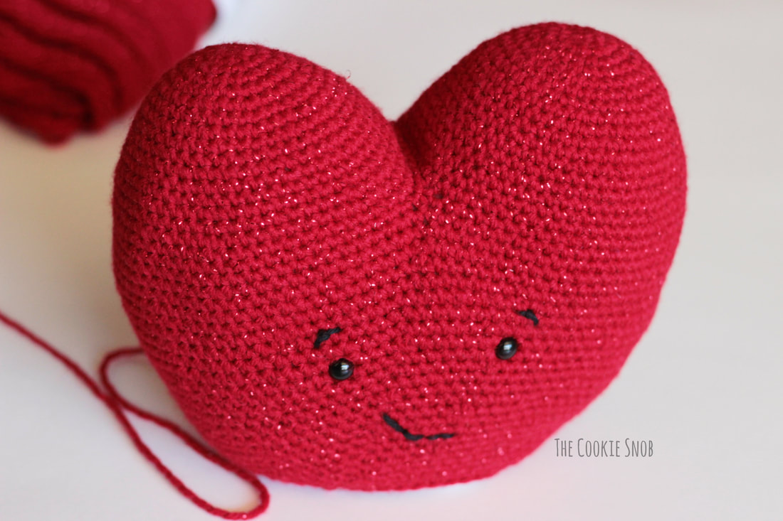 Huggable Heart Free Crochet Pattern