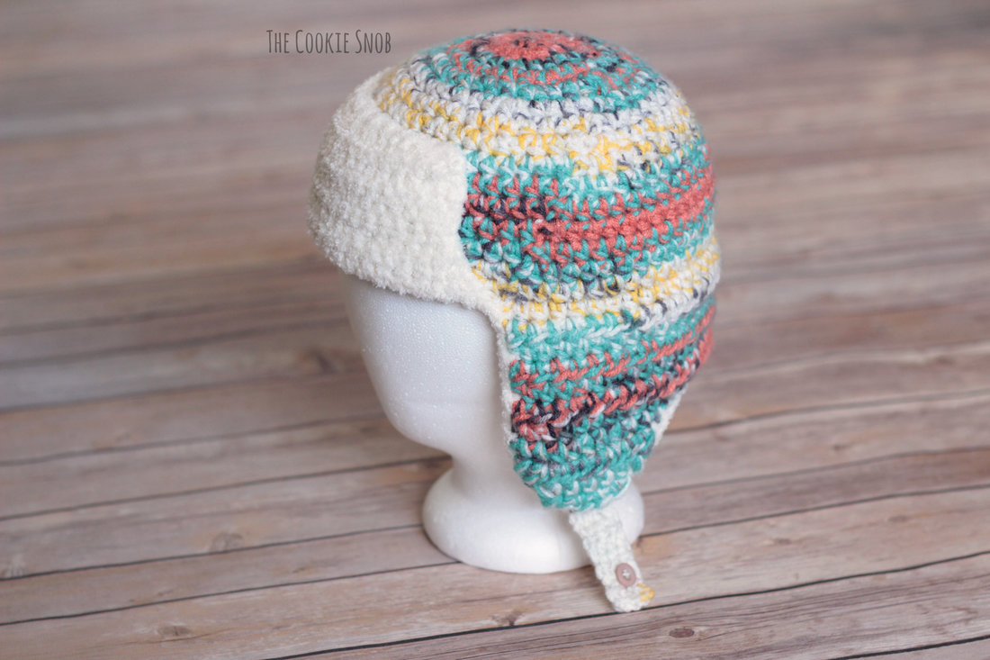 Extra Cozy Trapper Hat Free Crochet Pattern