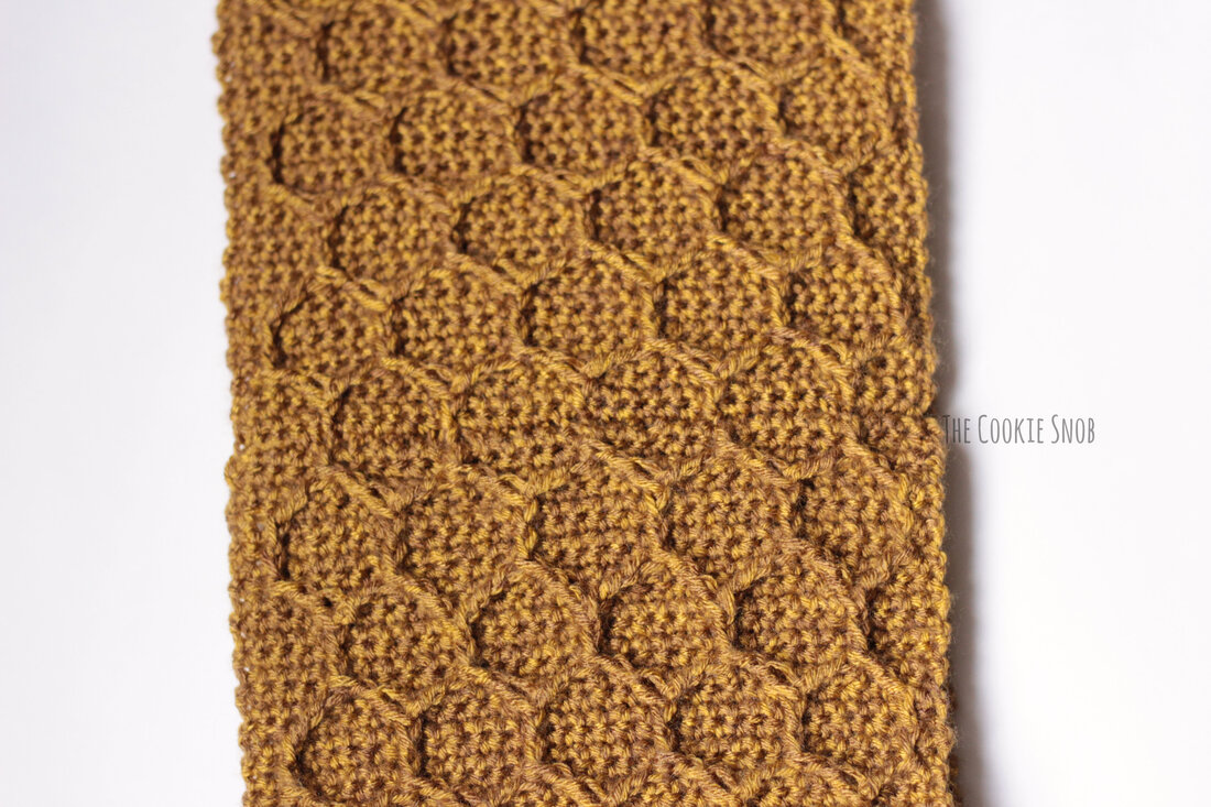 Honeycomb Cowl Free Crochet Pattern
