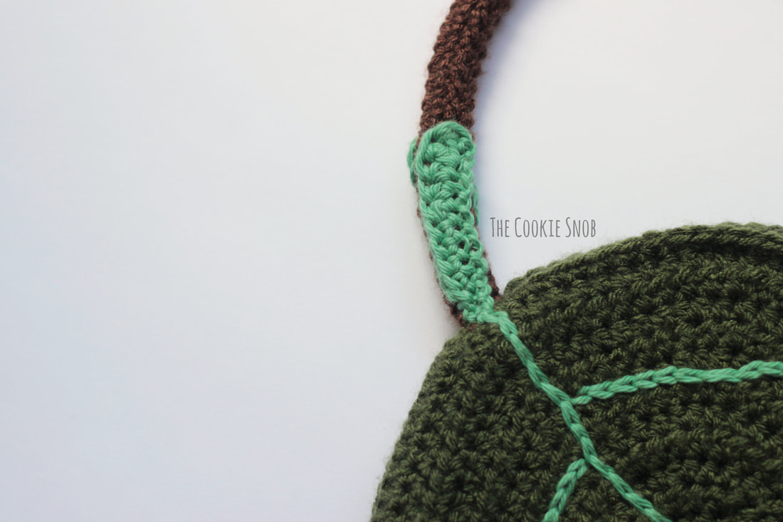 Leaf Bag Free Crochet Pattern