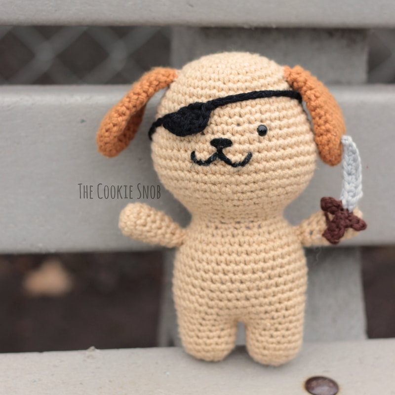 Pedro the Puppy Free Crochet Pattern