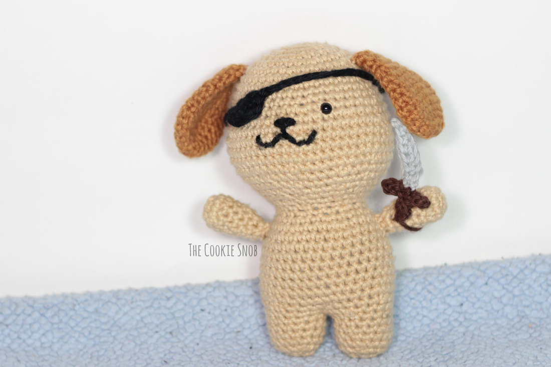 Pedro the Puppy Free Crochet Pattern