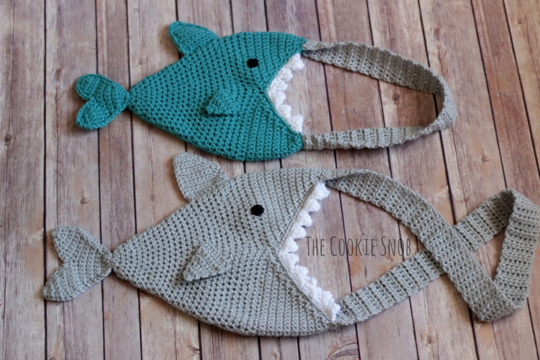 Shark Bag Free Crochet Pattern