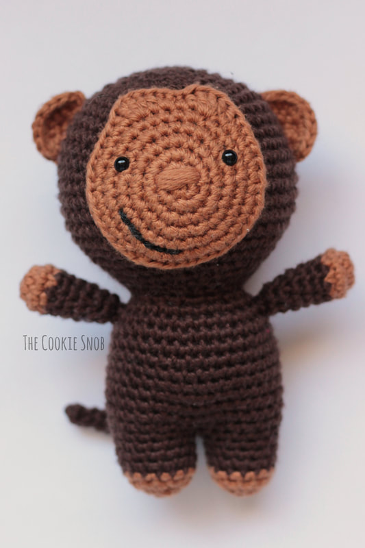 Maxwell the Monkey Free Crochet Pattern