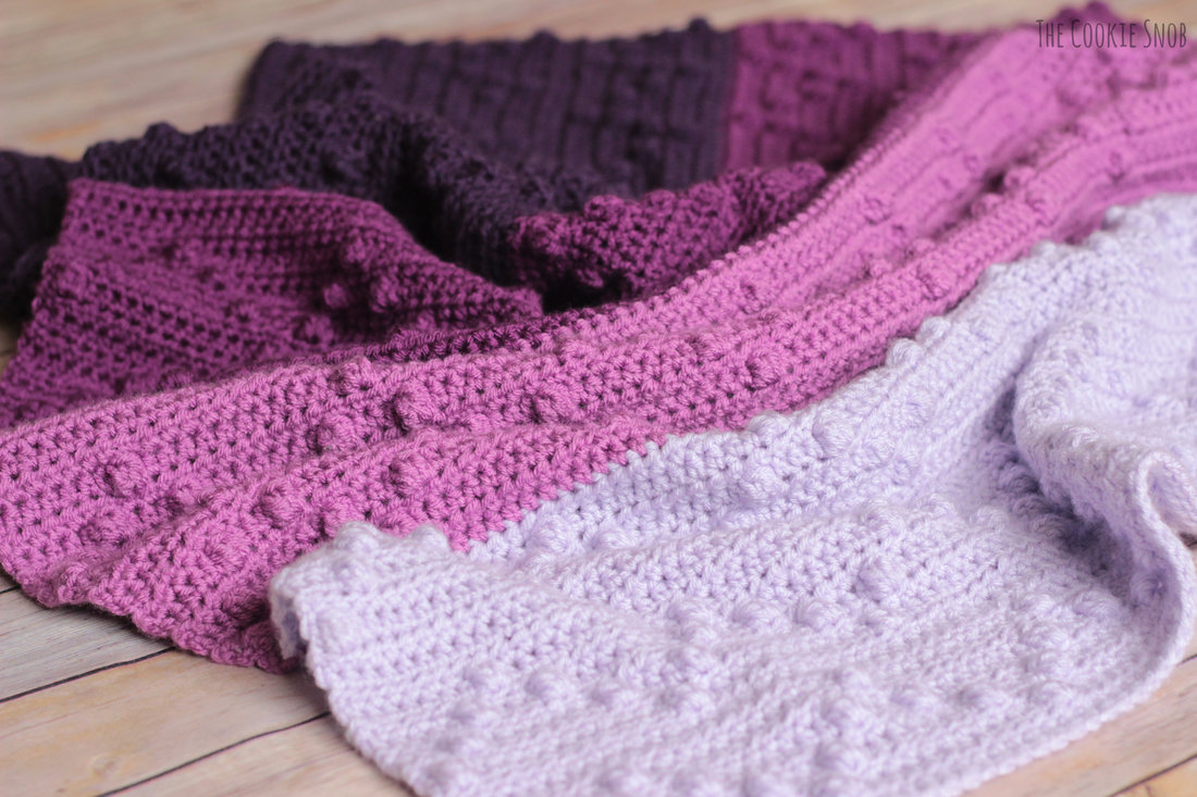 Bobble-Wobble Blanket Free Crochet Pattern