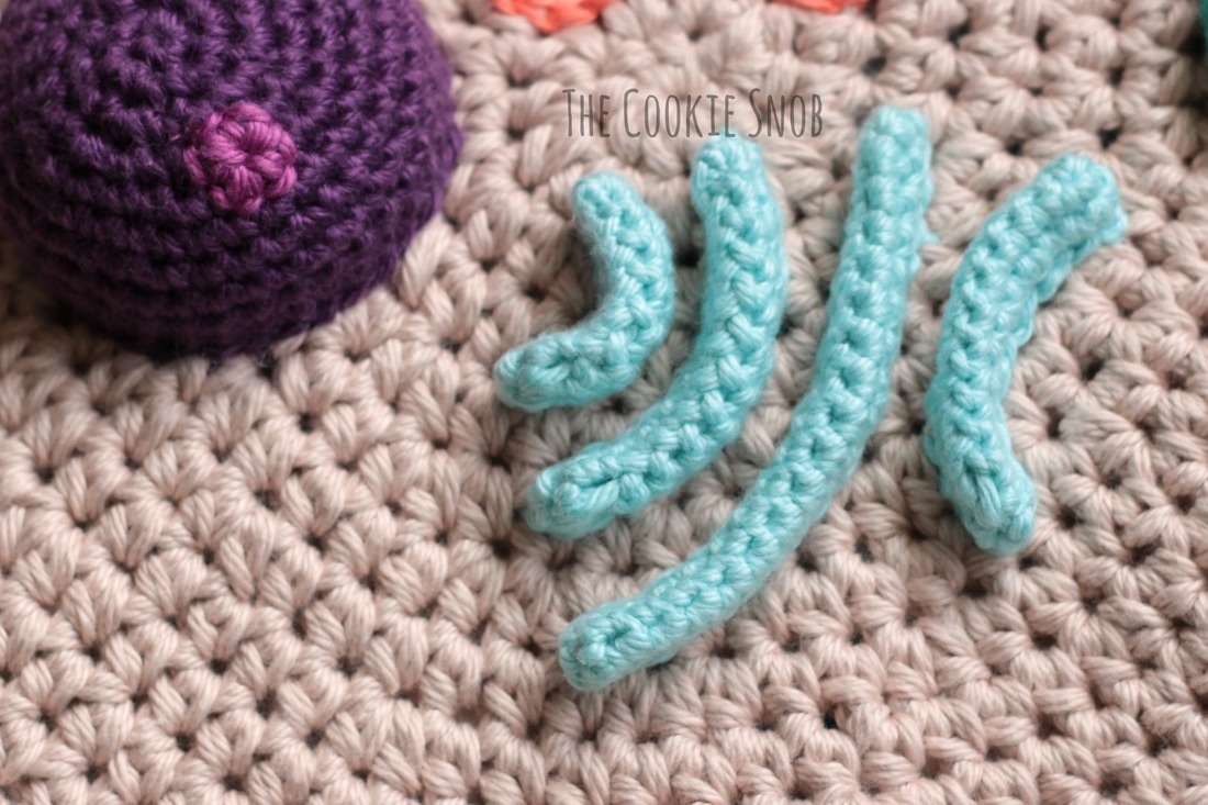 Eukaryotic Cell Pillow Free Crochet Pattern