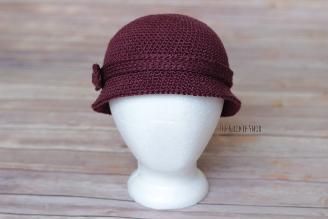 Vintage Style Crocheted Cloche Hat