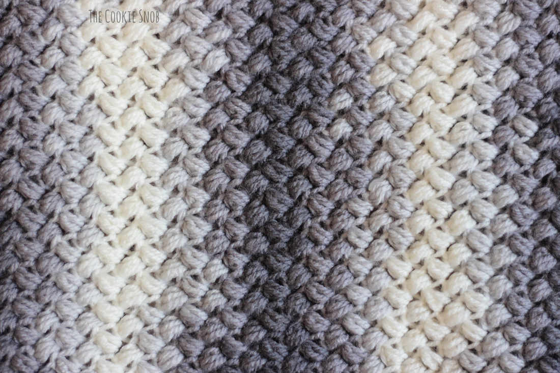 Bean Stitch Cowl Free Crochet Pattern