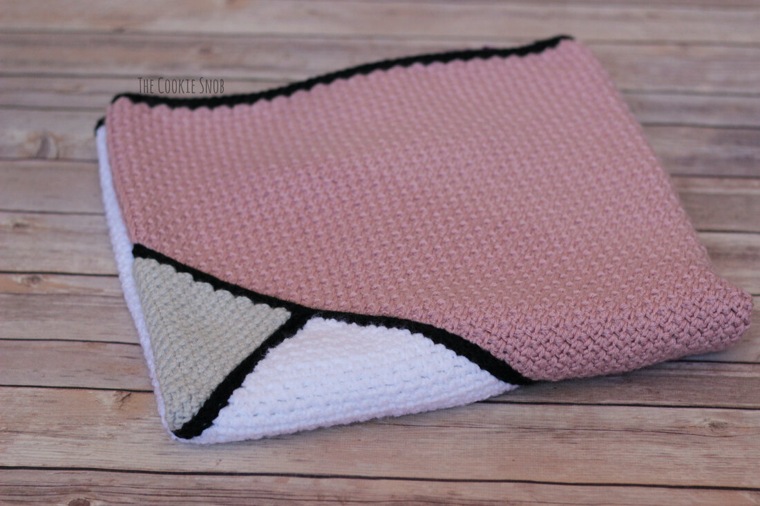 Bold Lines Blanket Free Crochet Pattern