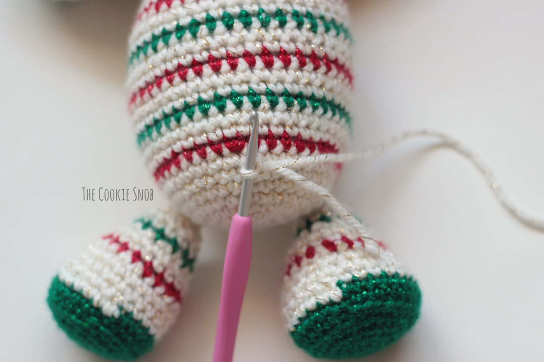Christmas Zebra Free Crochet Pattern