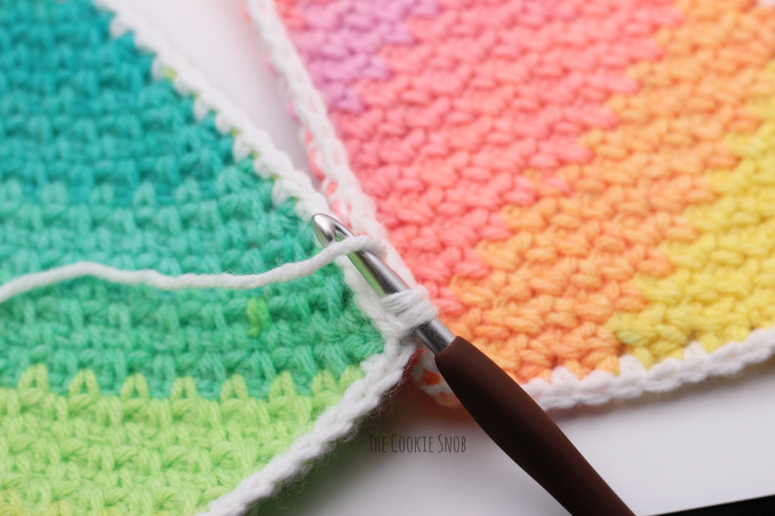 Rainbow Dreams Baby Blanket Free Crochet Pattern
