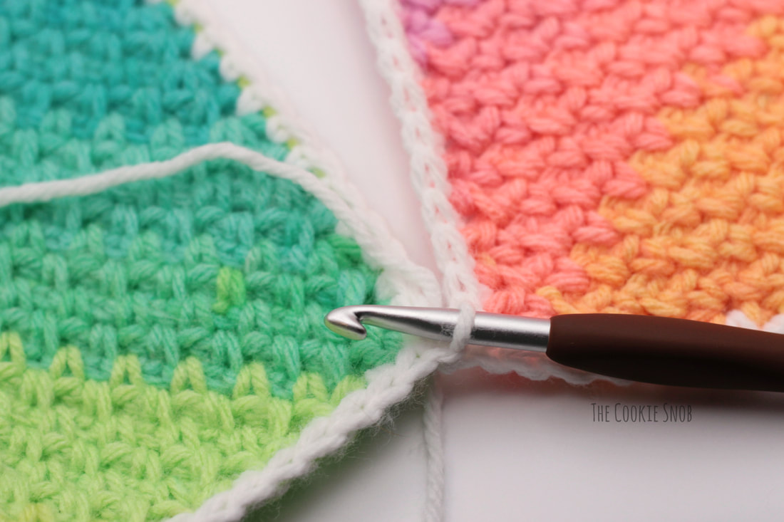 Rainbow Dreams Baby Blanket Free Crochet Pattern